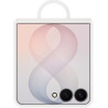 Samsung F776 Z Flip 8 Silicone Magnetic Ring Cover Cream EF-EF776CW